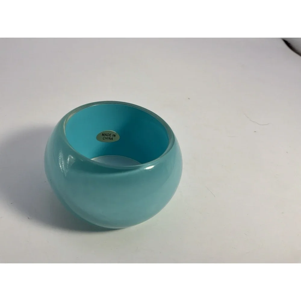 Acrylic Aqua Napkin Rings Selling Individually‎ 8 Available